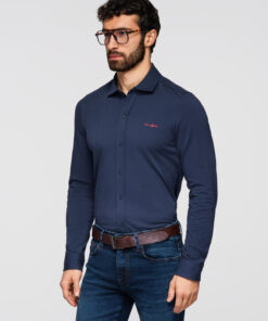 Meeste pikkade varrukatega triiksärk Ombre Clothing