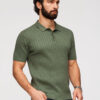 Meeste vertikaalse soonikkoega polosärk Ombre Clothing - Thumbnail Image 25