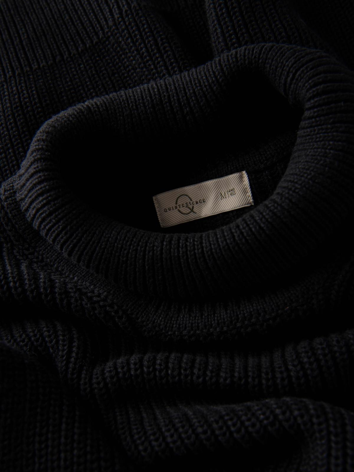 Ombre Clothing meeste kootud rullkaelusega kampsun - Image 13