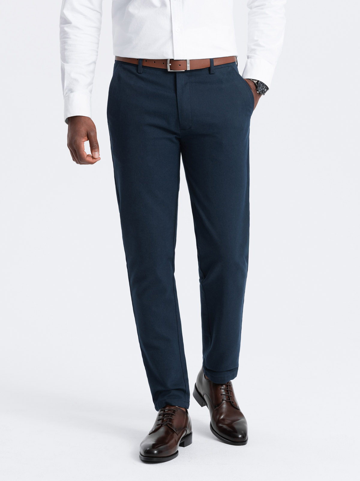 Klassikalised meeste chinopüksid Ombre Clothing - Image 17