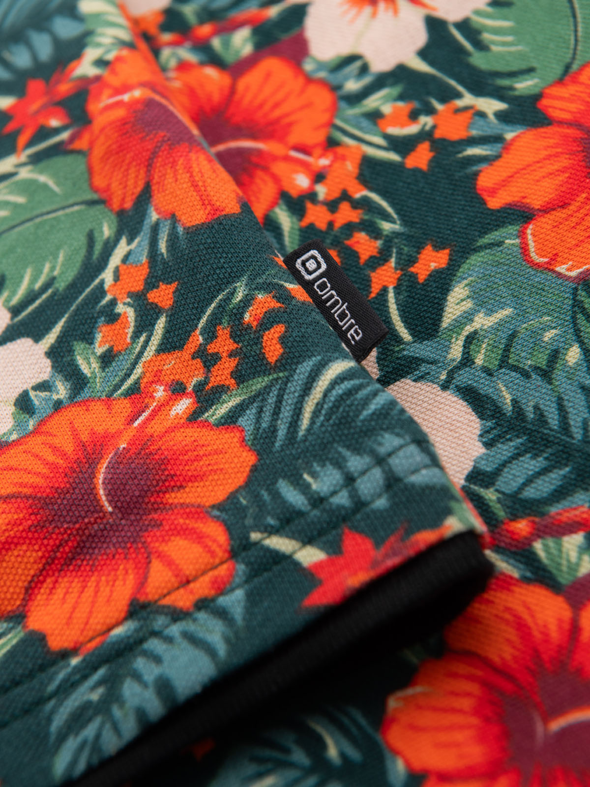 Meeste lillemustriga polosärk Ombre Clothing - Image 17