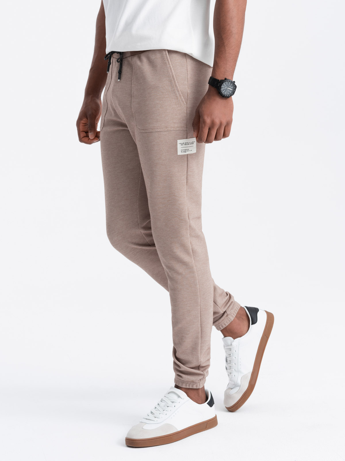 Meeste struktuurse koega dressipüksid Ombre Clothing - Image 13