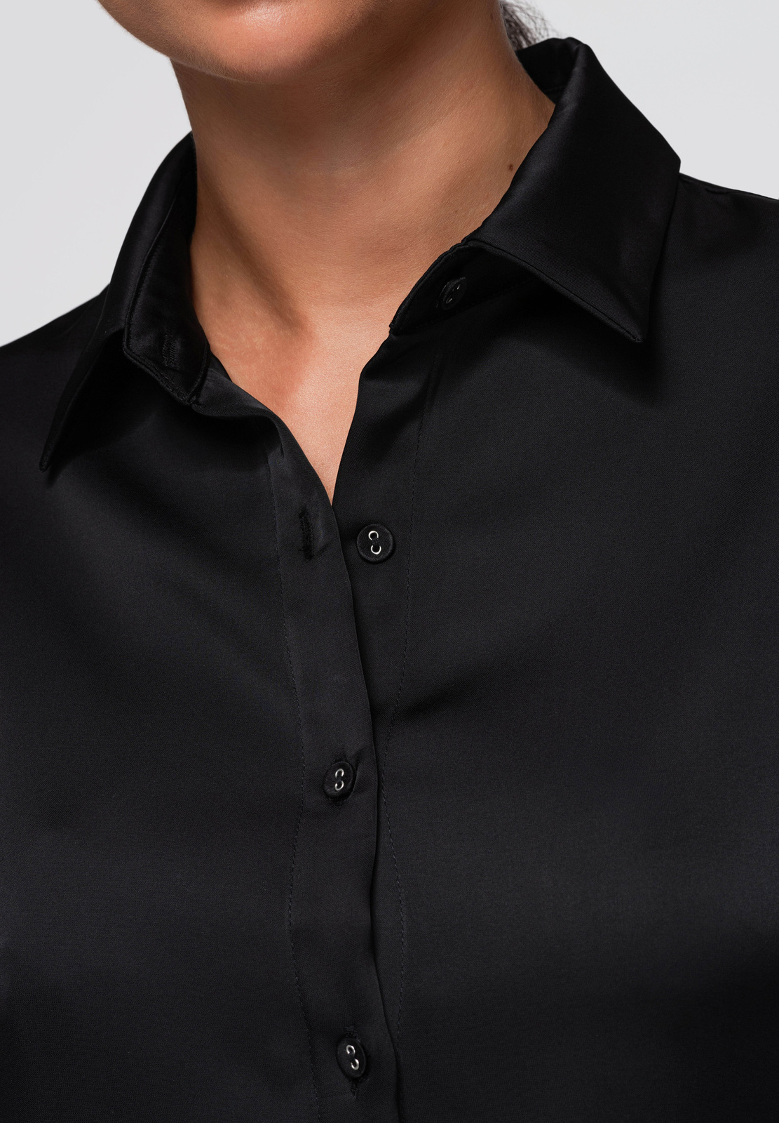 Lühike naiste triiksärk lipsukestega Ombre Clothing - Image 21