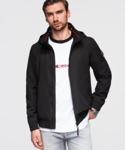 Meeste kapuutsiga jope Ombre Clothing