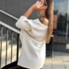 naiste kampsun -ekru - Thumbnail Image 3