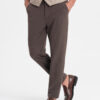 Meeste chino-püksid elastse vöökohaga Ombre Clothing - Thumbnail Image 10
