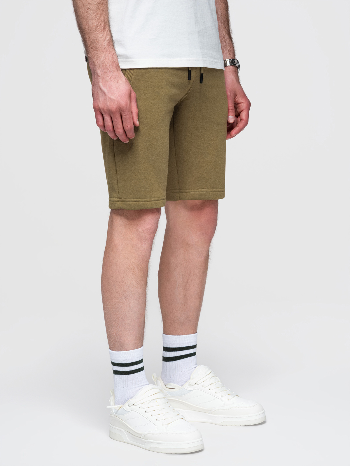 Meeste puuvillased dressilühikesed püksid Ombre Clothing - Image 13