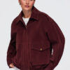 Lühike vaba lõikega naiste jakk Ombre Clothing - Thumbnail Image 8