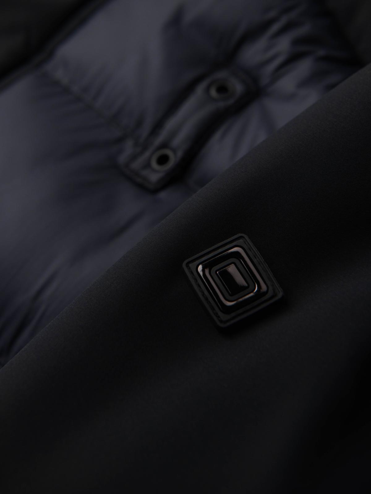 Meeste kapuutsiga tepitud pikem jope Ombre Clothing - Image 12