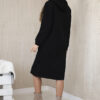 Soe kapuutsiga pikk dresskleit Kesi - Thumbnail Image 12