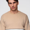 Meeste ülisuur kontrastse plokiga dressipluus Ombre Clothing - Thumbnail Image 2