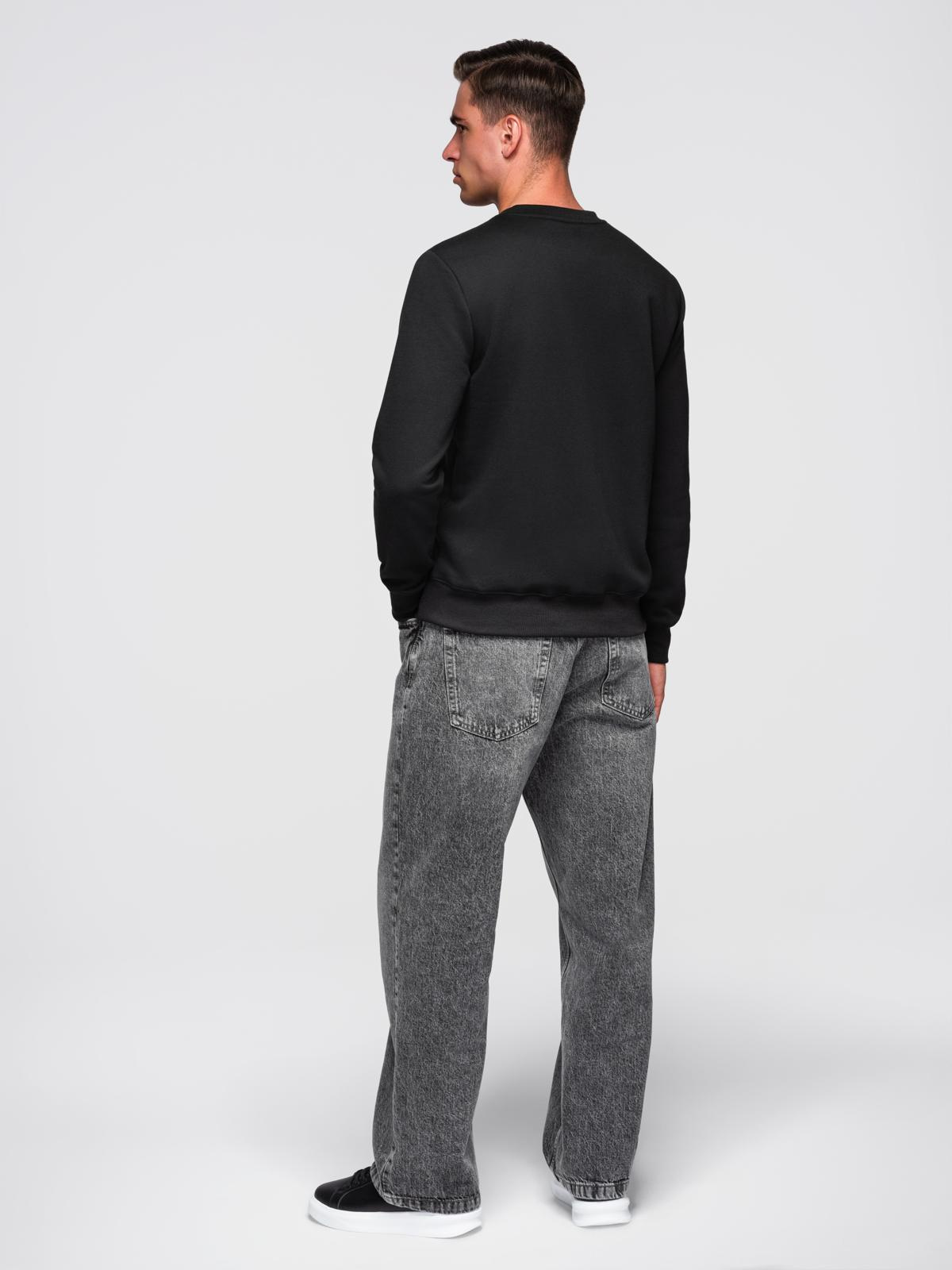 Meeste pusa Ombre Clothing rinnatrüki ja ümara kaelusega - Image 46