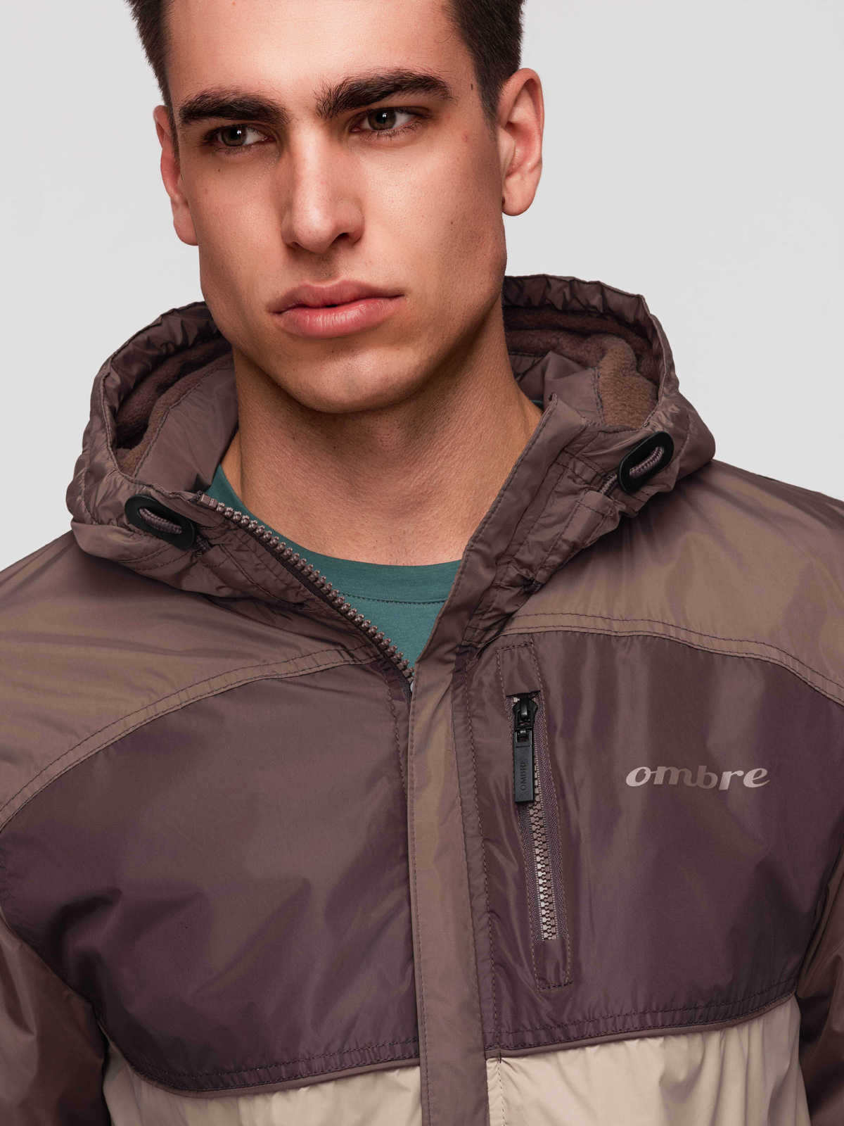 Ombre Clothing meeste kapuutsiga üleminekujope - Image 30