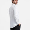 Meeste puuvillane mikromustriga triiksärk Ombre Clothing Regular Fit - Thumbnail Image 8