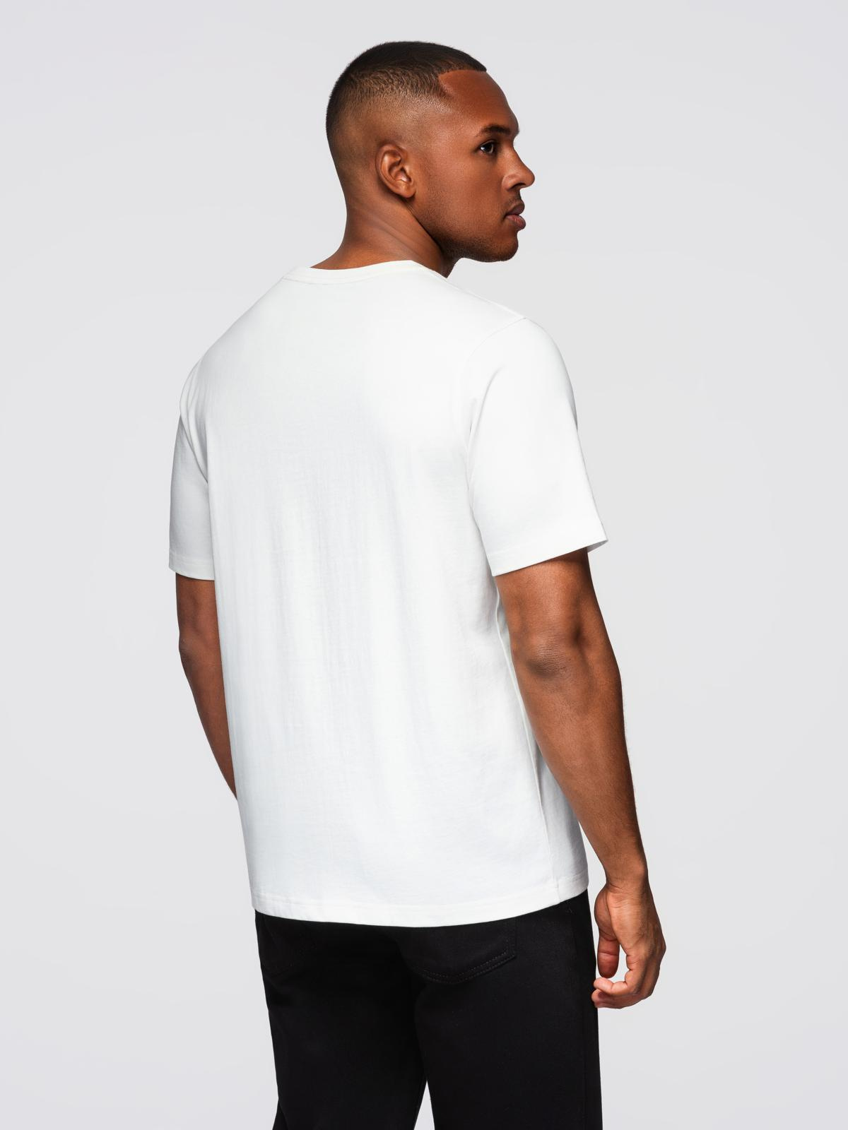 Meeste ümara kaelusega T-särk Ombre Clothing - Image 5