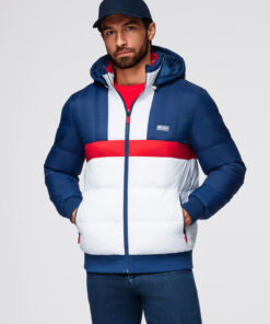 Ombre Clothing meeste kapuutsiga puhvjakk