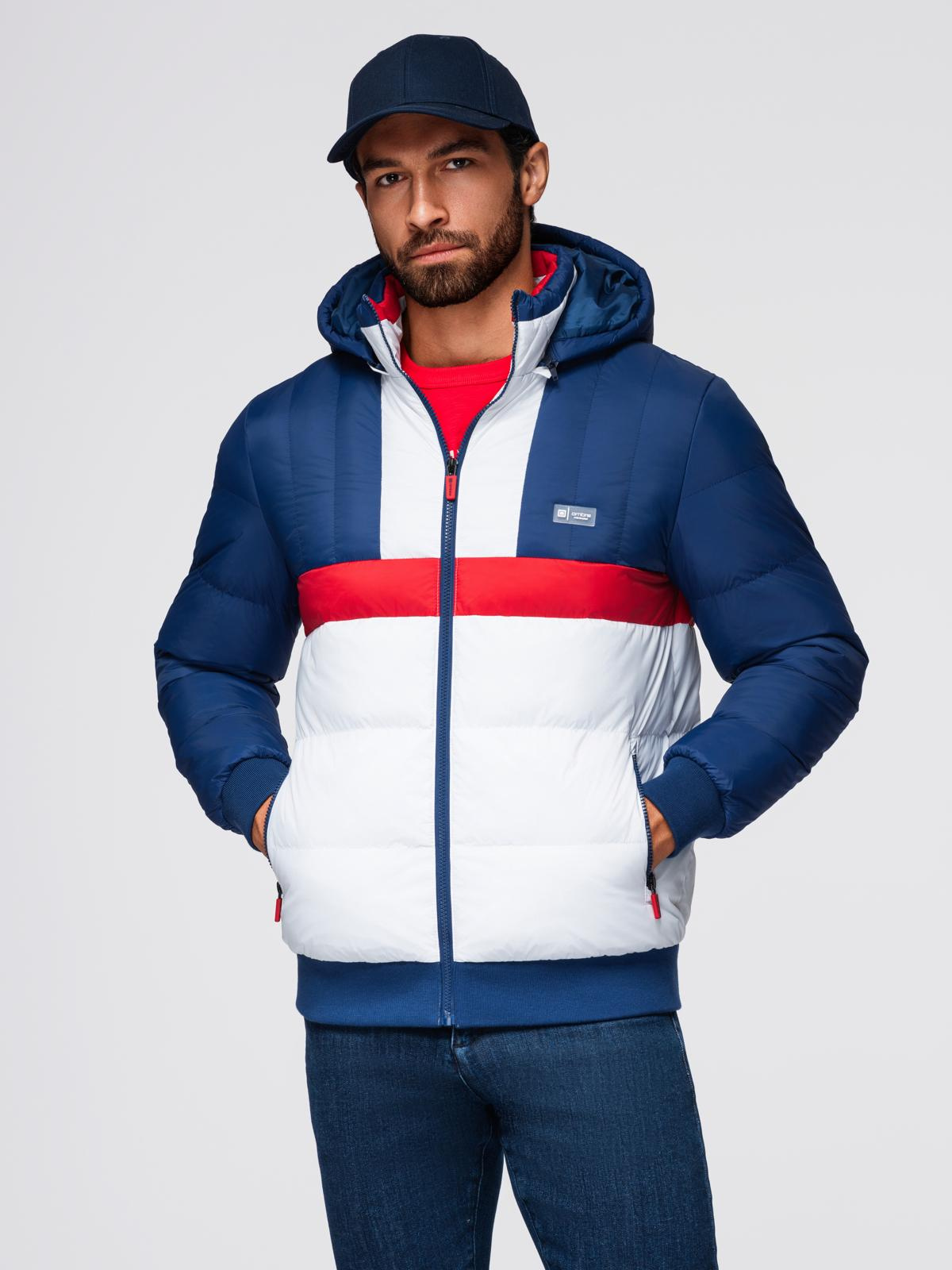 Ombre Clothing meeste kapuutsiga puhvjakk - Image 1