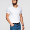Ombre Clothing meeste V-kaelusega T-särk - Thumbnail Image 25