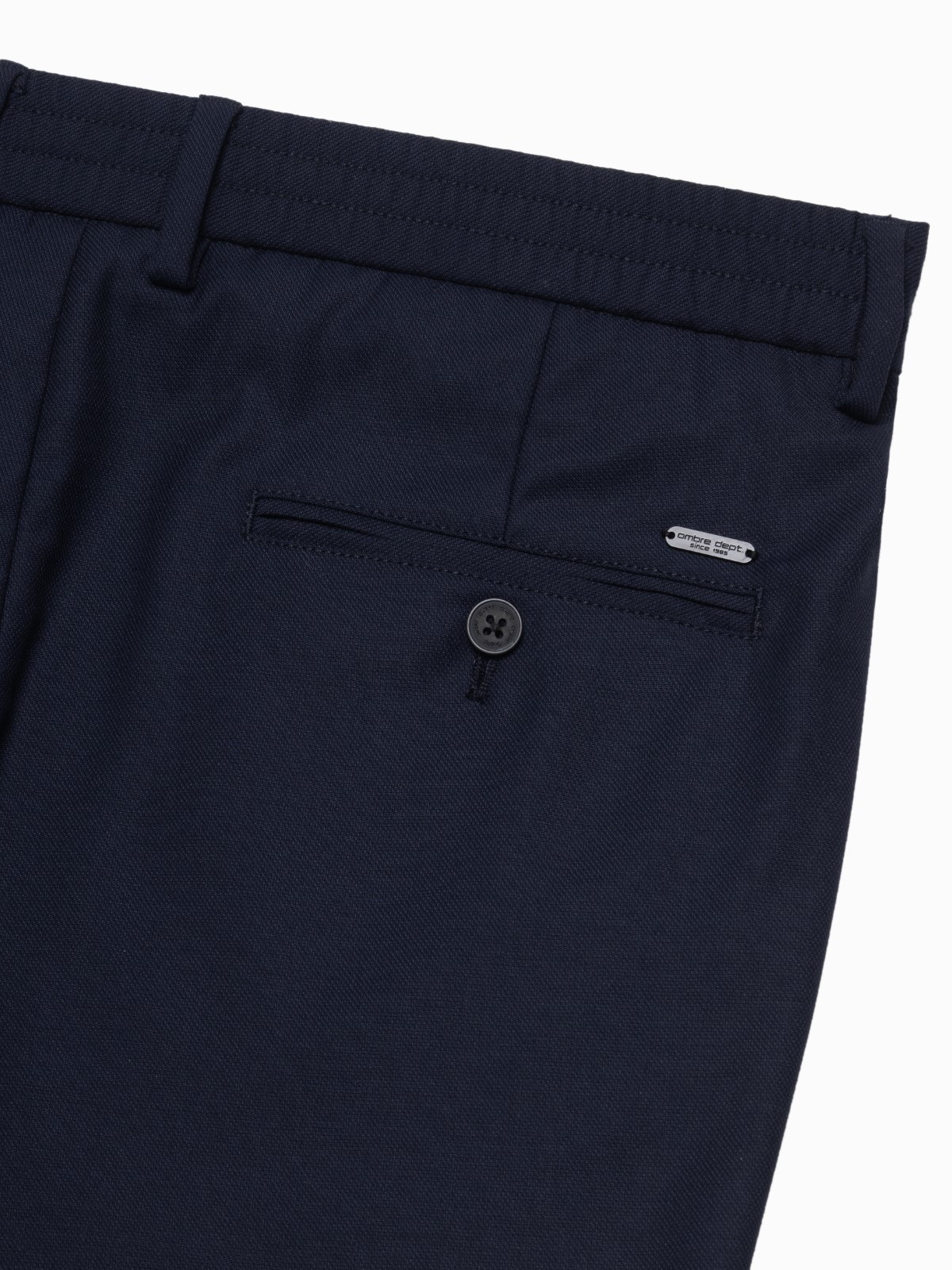 Elastse vöökohaga meeste chino-püksid Ombre Clothing - Image 27