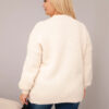 Avara lõikega naiste kampsun Kesi Plus Size - Thumbnail Image 8