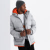 Ombre Clothing meeste tepitud kapuutsiga jope - Thumbnail Image 14