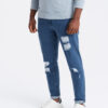 Ombre Clothing meeste teksapüksid rebenenud detailidega - Thumbnail Image 7