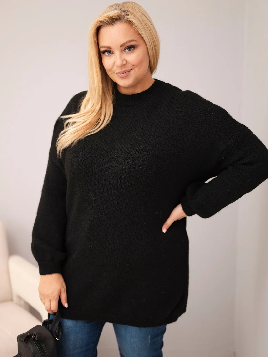 Avara lõikega naiste kampsun Kesi Plus Size - Image 17