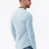 Meeste pikkade varrukatega särk püstkraega Ombre Clothing - Thumbnail Image 27