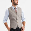 Ombre Clothing meeste reväärkraega ülikonnavest - Thumbnail Image 6