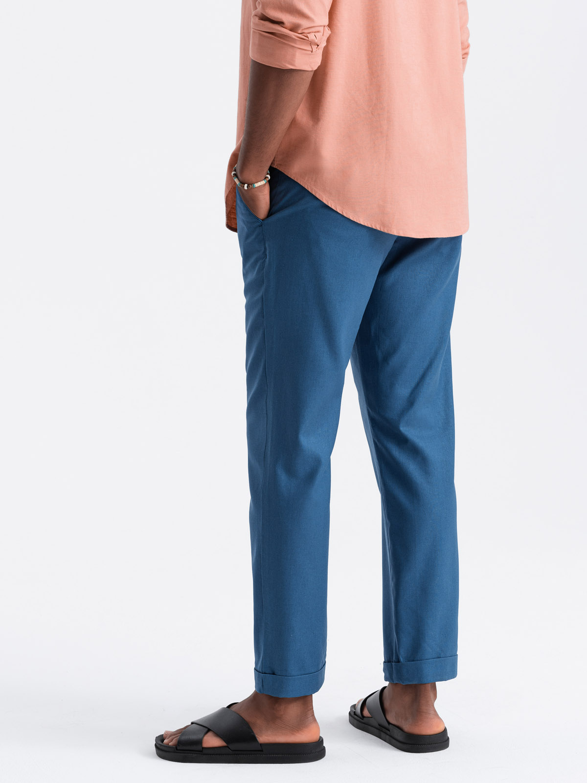 Ombre Clothing linasegused meeste chino-püksid - Image 30