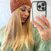 Kootud naiste talvemüts fliisvoodriga - Thumbnail Image 4