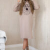 Soe kapuutsiga pikk dresskleit Kesi - Thumbnail Image 37