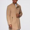 Meeste mantel püstkrae ja peidetud nööpkinnitusega Ombre Clothing - Thumbnail Image 23