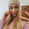 Kootud naiste talvemüts fliisvoodriga Kesi - Thumbnail Image 3