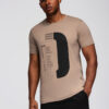 Ombre Clothing meeste trükisega puuvillane T-särk - Thumbnail Image 3