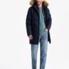 Ombre Clothing meeste talvejope kapuutsiga - Thumbnail Image 57