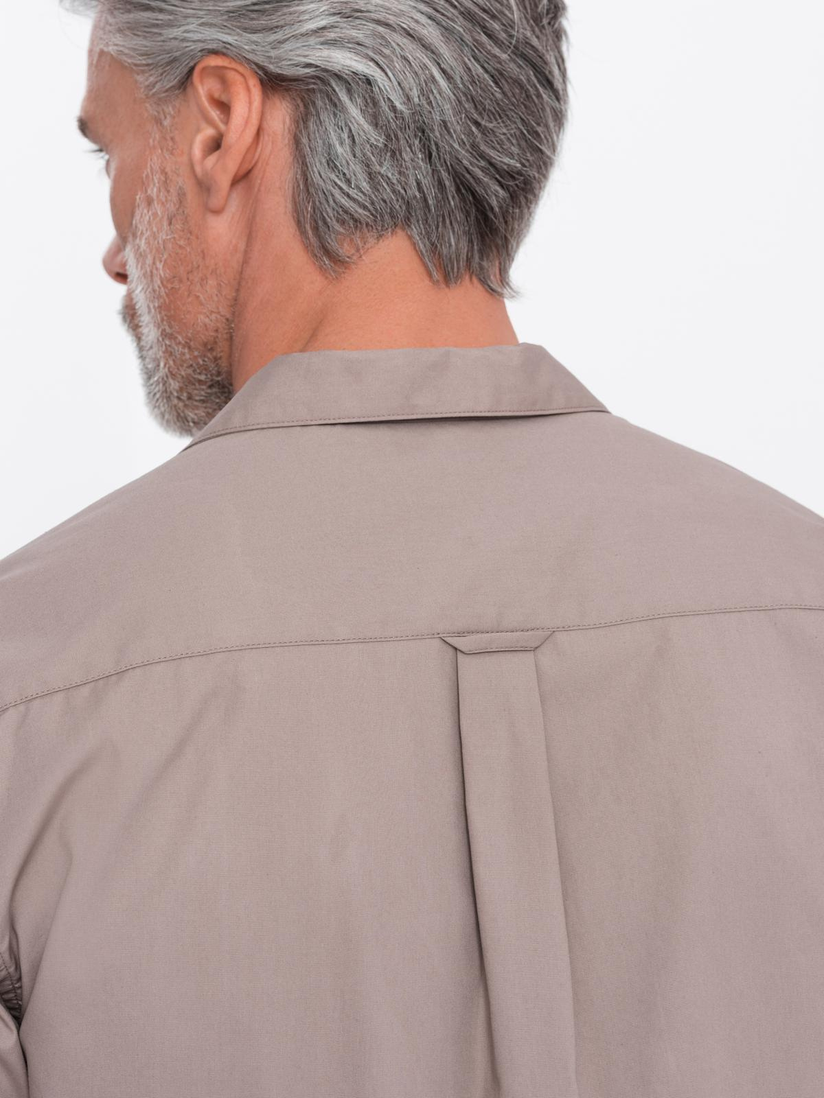 Ombre lühikeste käistega meeste särk Kuuba kraega - Image 6