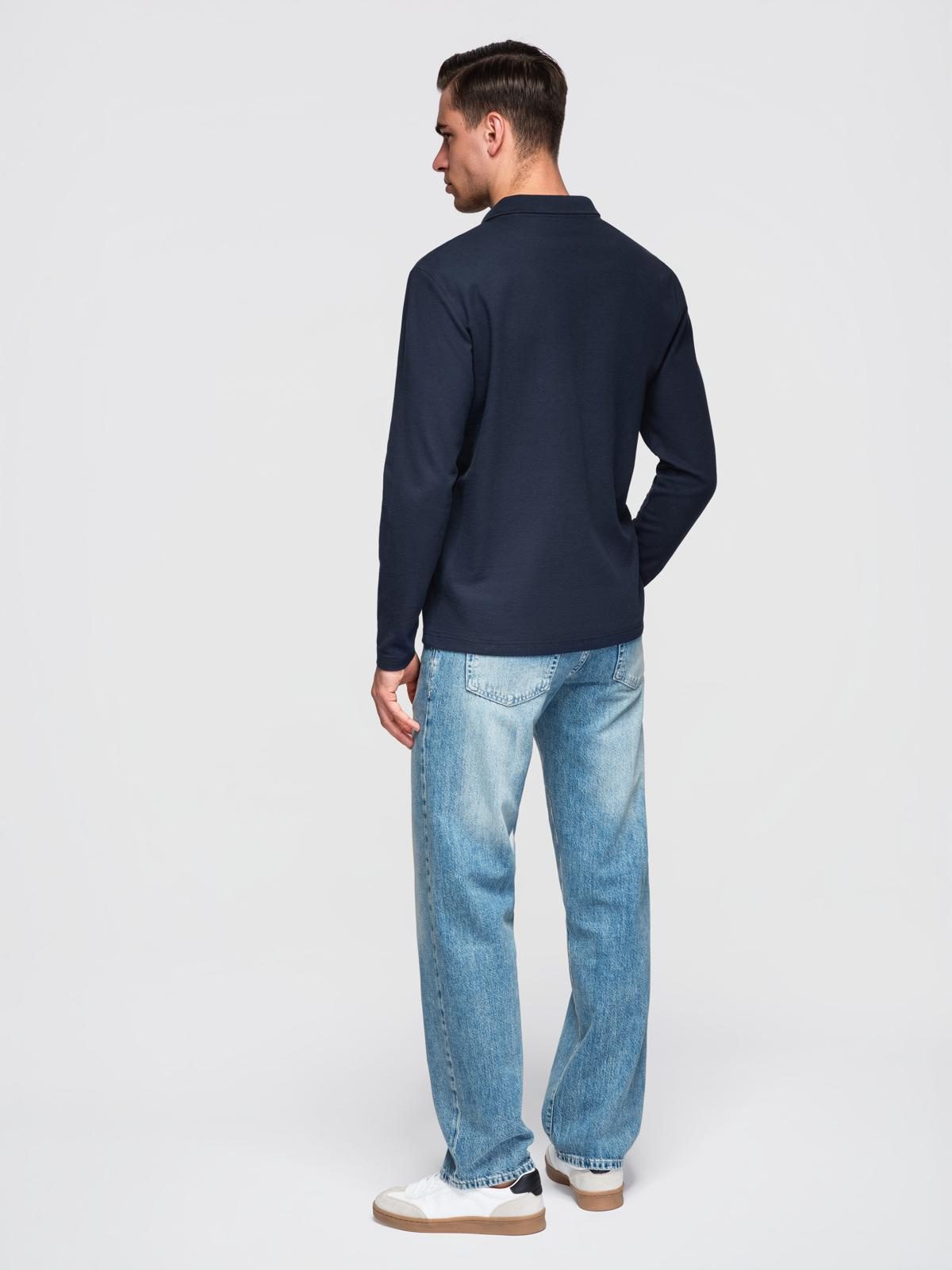 Ombre Clothing meeste pikkade varrukatega polosärk - Image 19