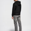 Ombre Clothing meeste lukuga kapuutsiga dressipluus - Thumbnail Image 5