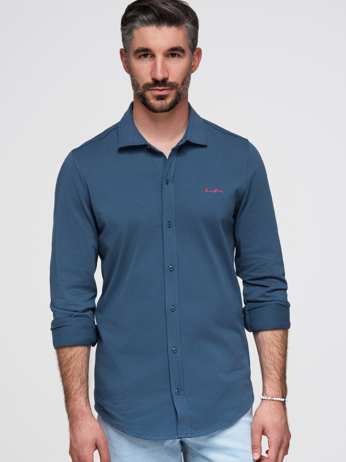 Meeste pikkade varrukatega triiksärk Ombre Clothing - Image 12