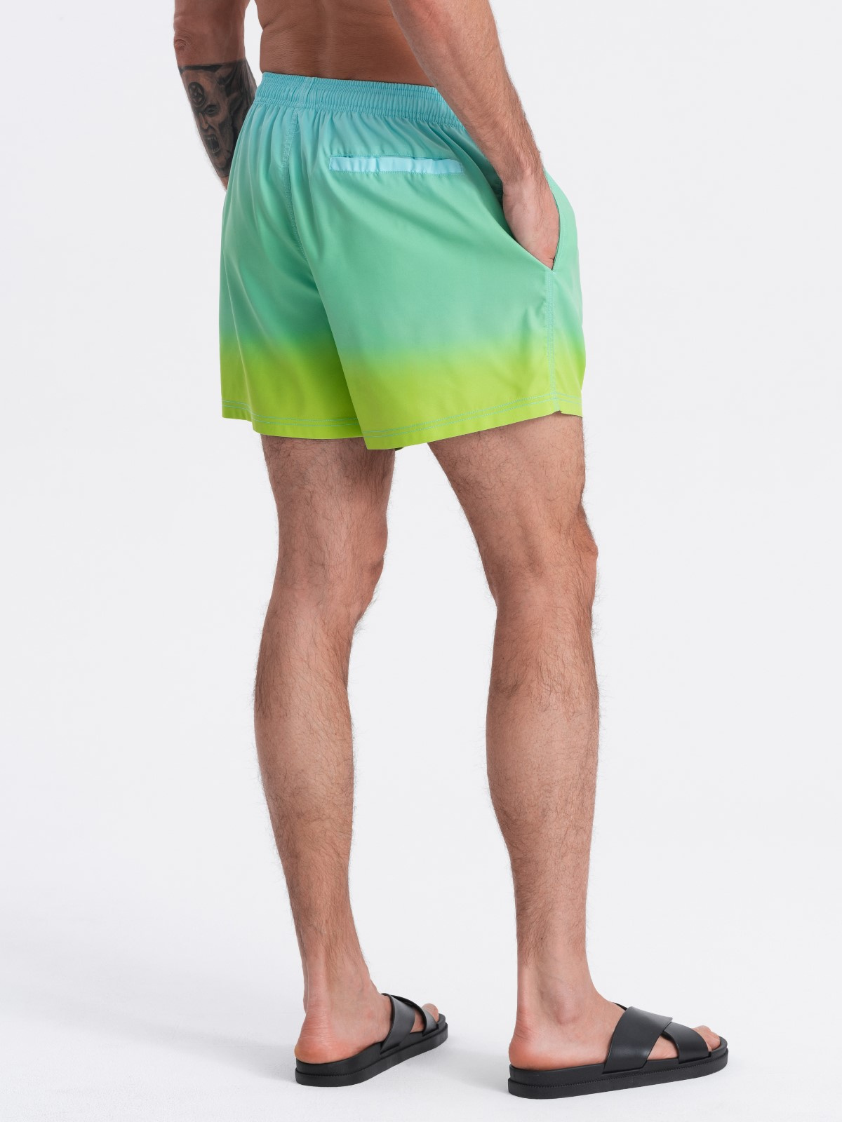 Ombre Clothing meeste ujumispüksid reguleeritava vöökohaga - Image 8