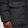 Ombre kapuutsiga meeste talvejope - Thumbnail Image 14