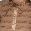 Naiste lühike pitsdetailidega pluus Ombre Clothing - Thumbnail Image 21
