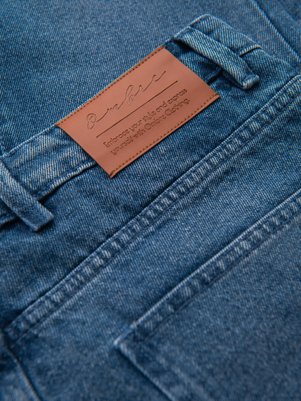Meeste teksapüksid Ombre Clothing rebitud detailidega - Image 19