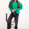 Kesi naiste puuvillane oversized dressipluus - Thumbnail Image 116