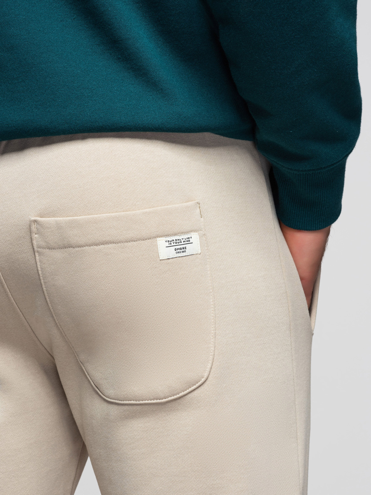 Meeste puuvillased dressipüksid Ombre Clothing - Image 6
