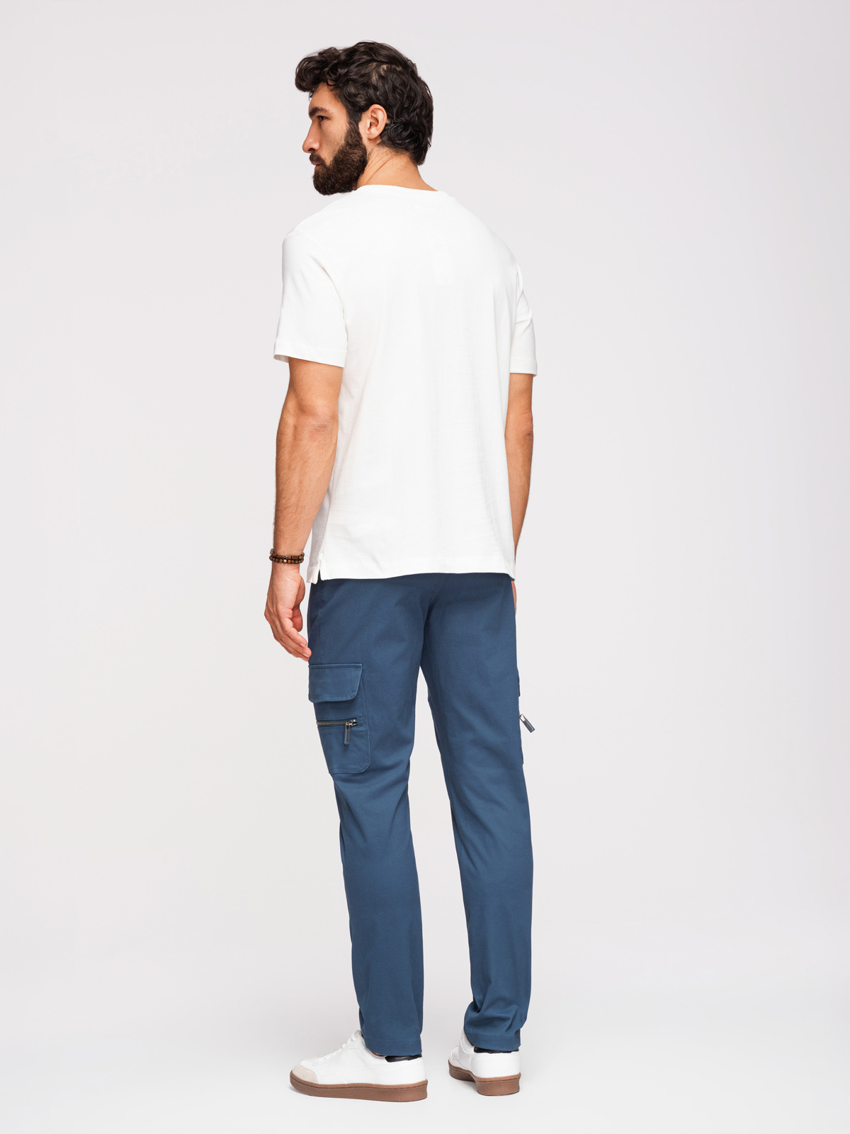 Meeste sirge lõikega cargo-püksid Ombre Clothing - Image 22