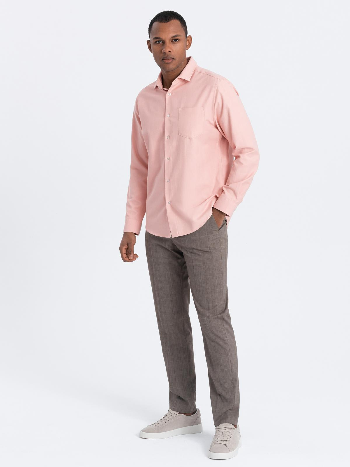 Meeste rinnataskuga triiksärk Ombre Clothing Regular Fit - Image 22