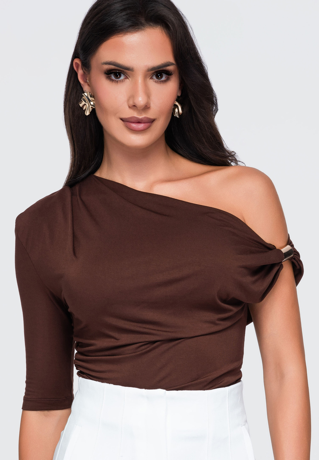 Asümmeetriline naiste pluus Ombre Clothing - Image 6