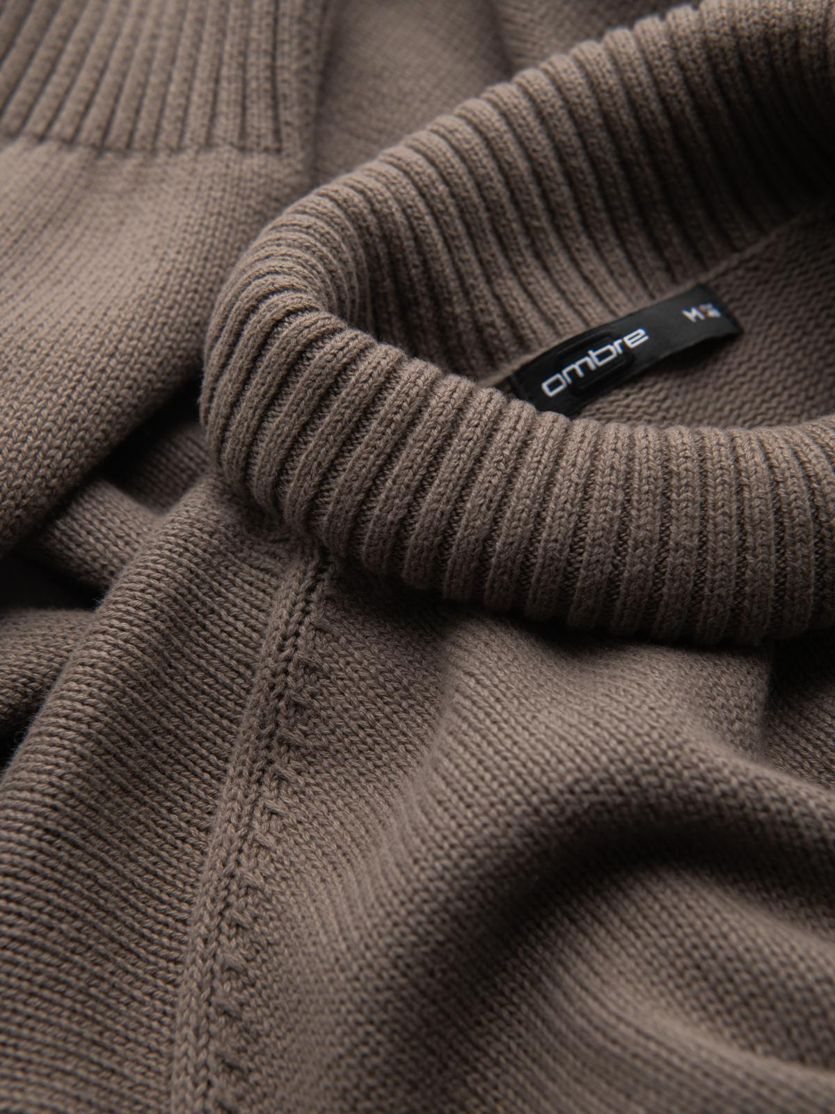 Ombre Clothing meeste rullkaelusega kampsun - Image 6